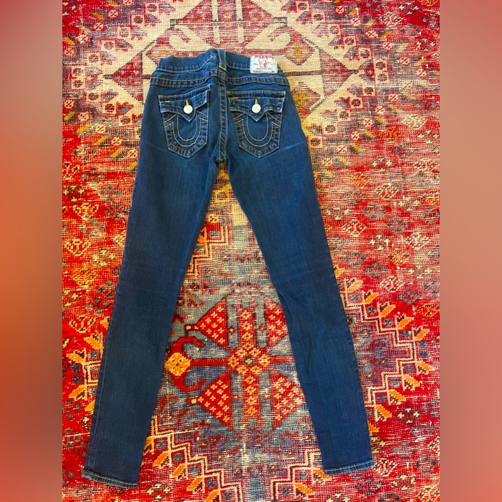 True religion skinny jeans 26” blue
